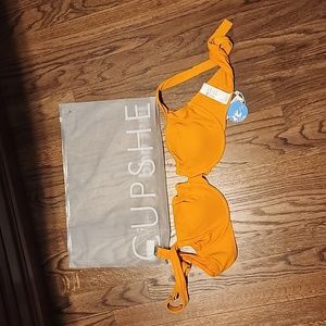 NWT cupshe bikini top